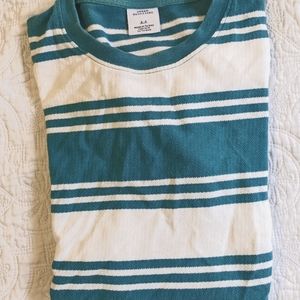 Urban outfitters textured striped tee